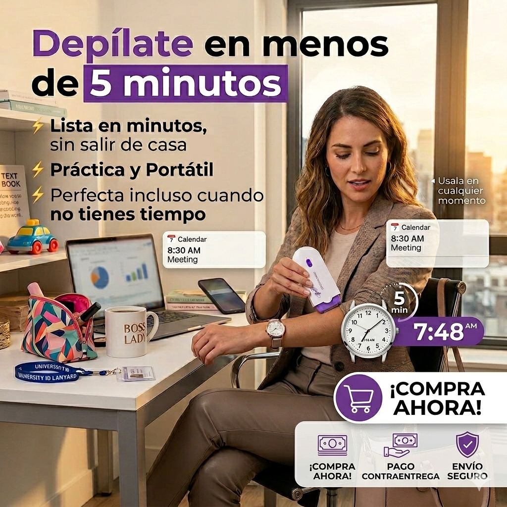 DEPILADORA CORPORAL Y ES RECARGABLE ...PIEL DEFINIDA