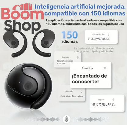Audífonos inteligentes que rompen barreras de idioma