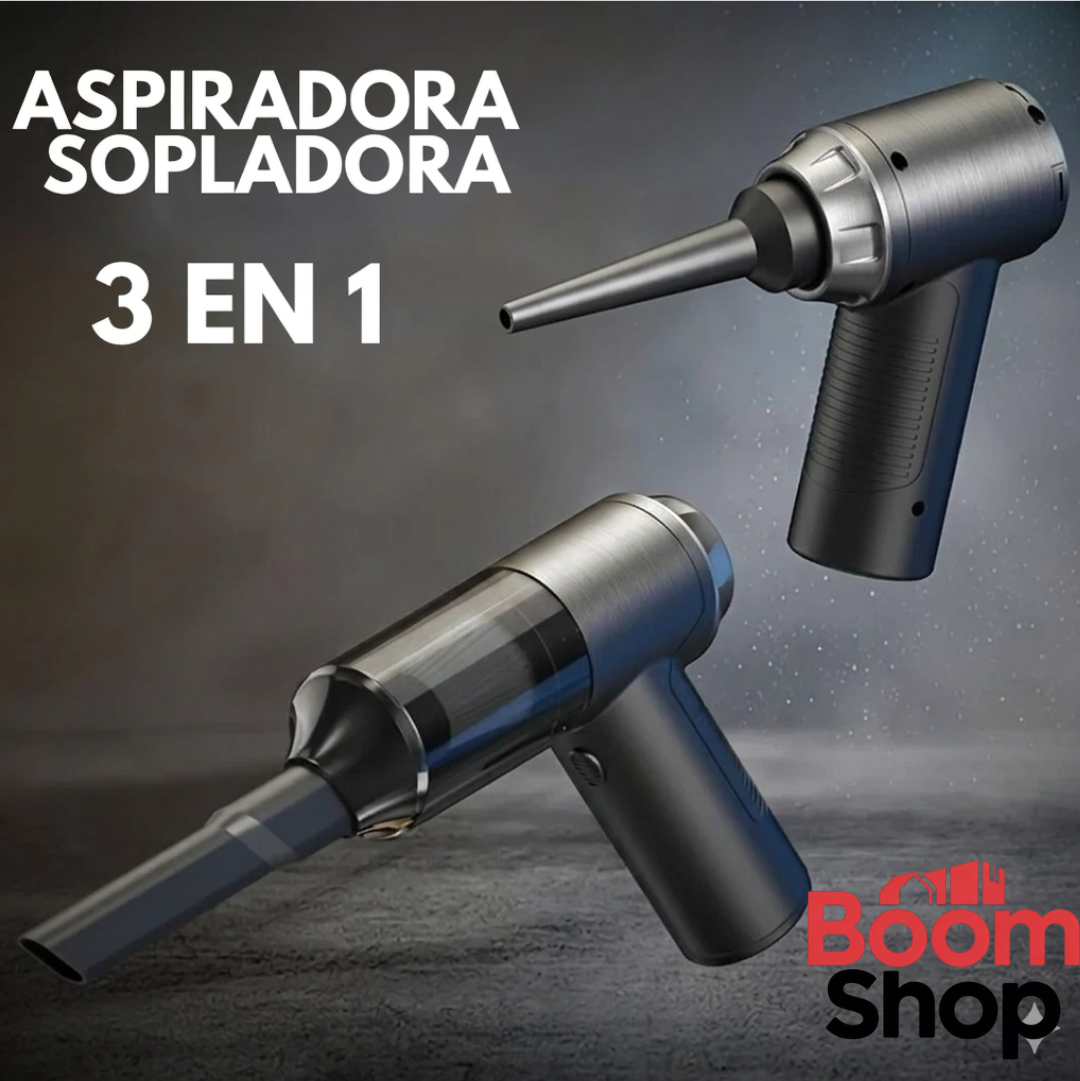 Limpieza Total en Segundos – Aspiradora Portátil 3 en 1